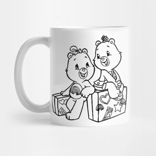 Twin care bears Mug